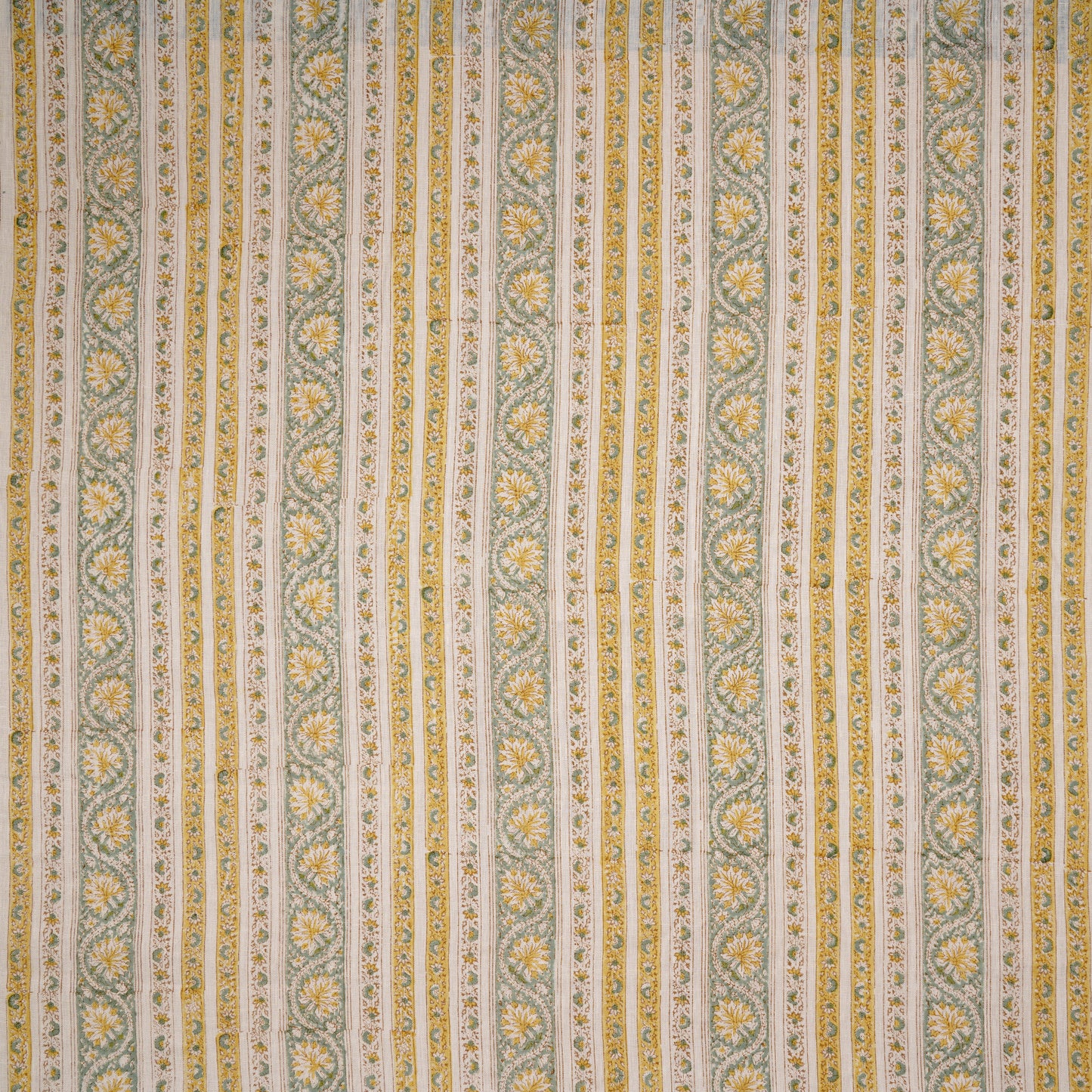 KASHMIR BORDER YELLOW/GREEN