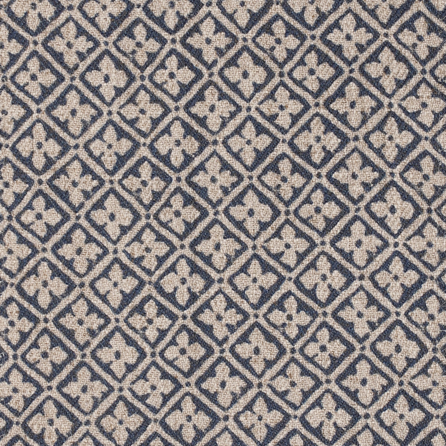 PRINTED FABRIC - BLUE