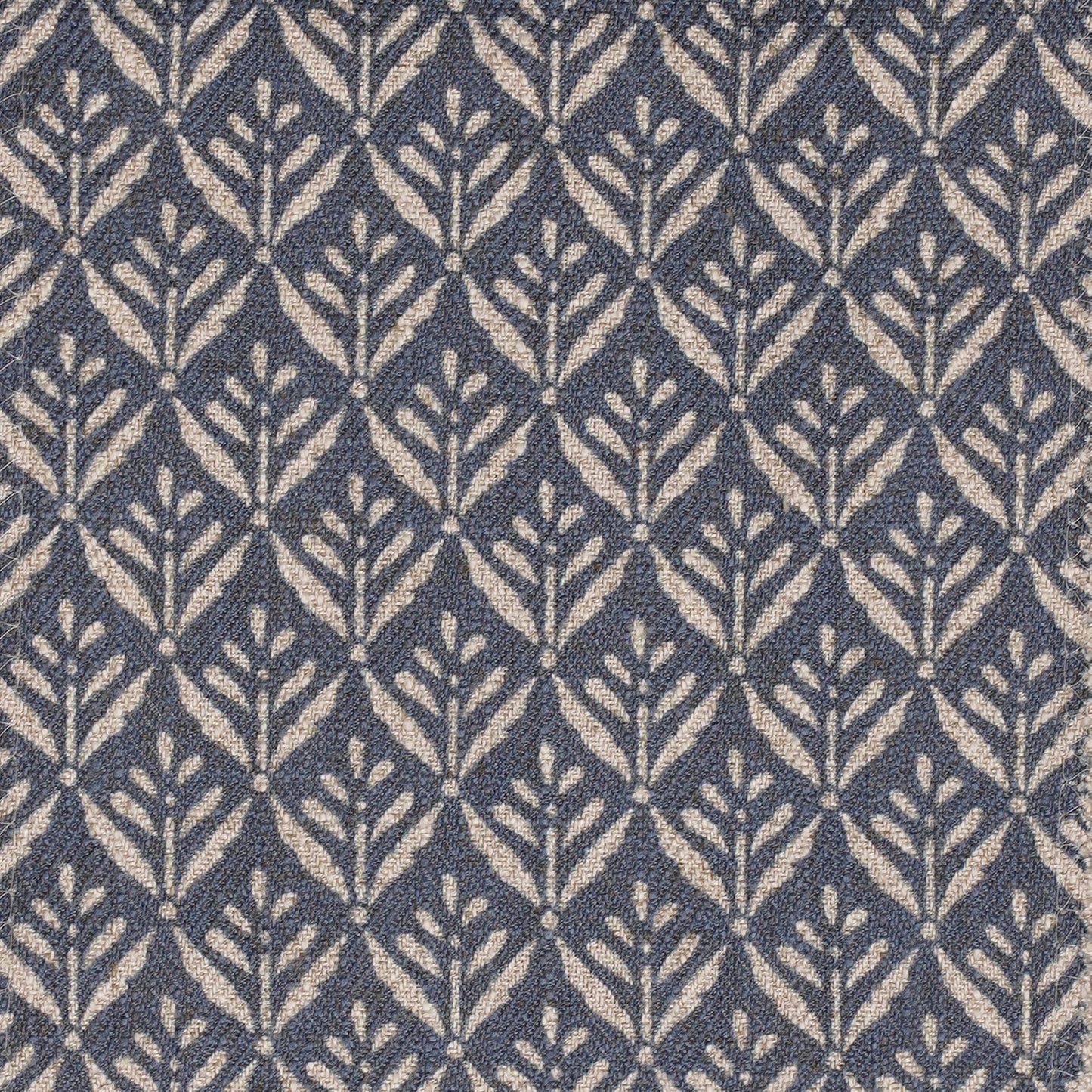 PRINTED FABRIC - BLUE