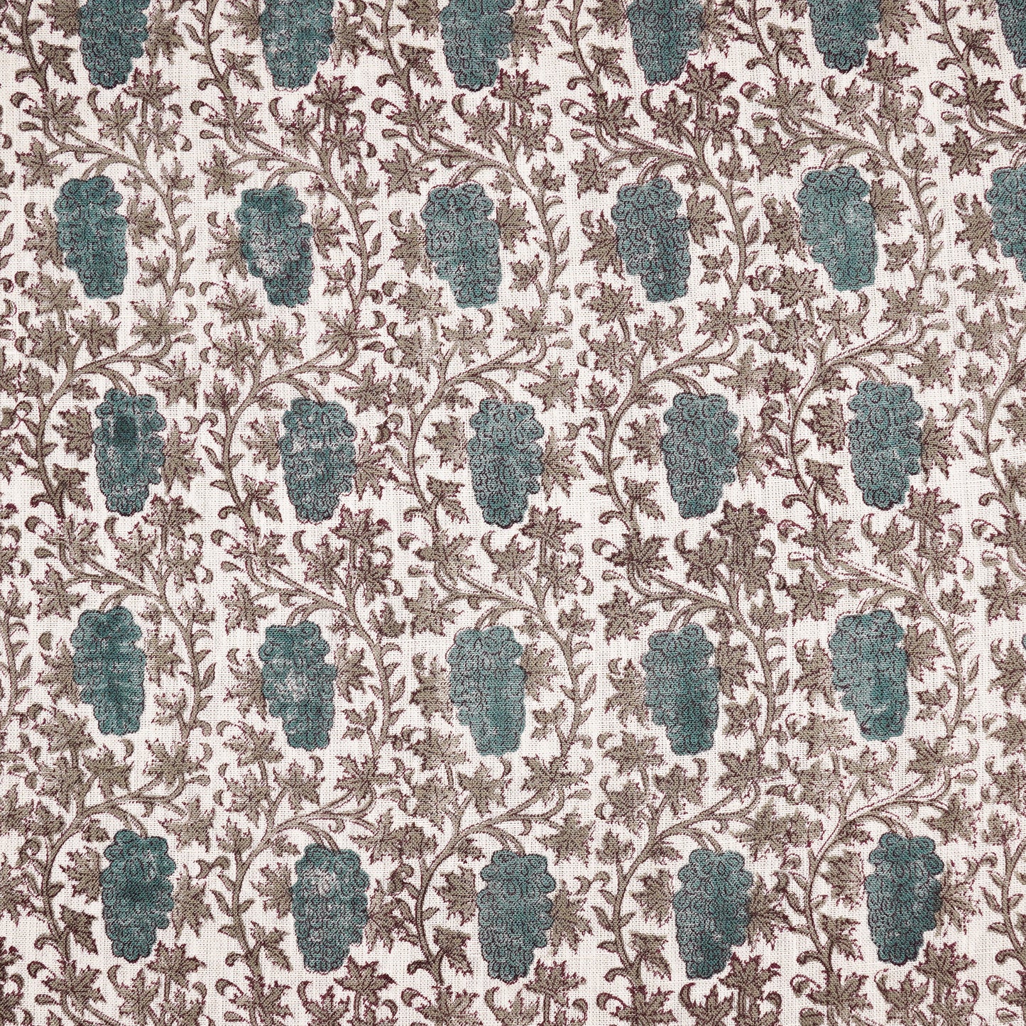 Hand printed textiles for cottage and garden