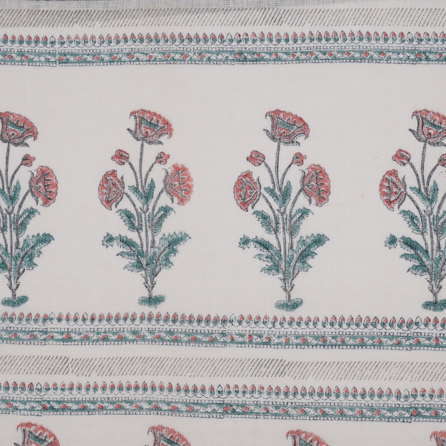Embrace the artistry of block-printed textiles and the comfort of linen in every room.