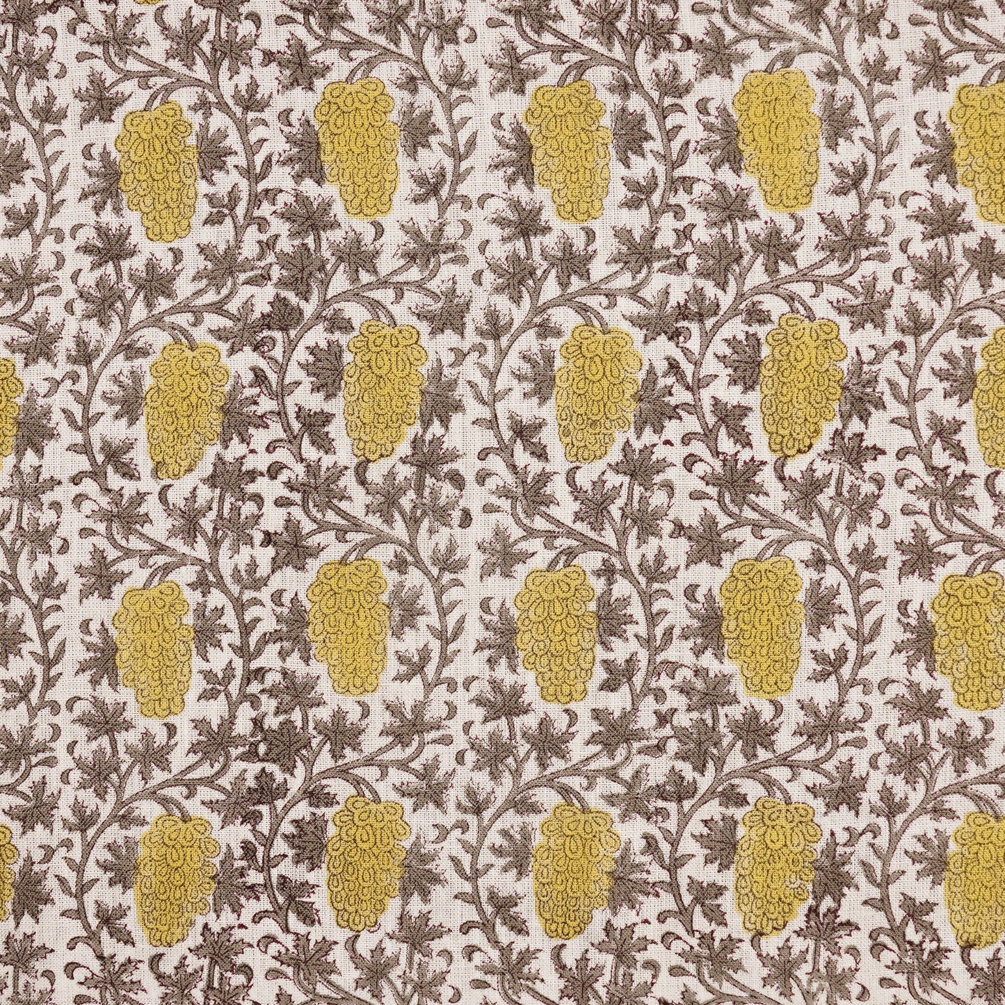Linen Upholstery with hand block prints
