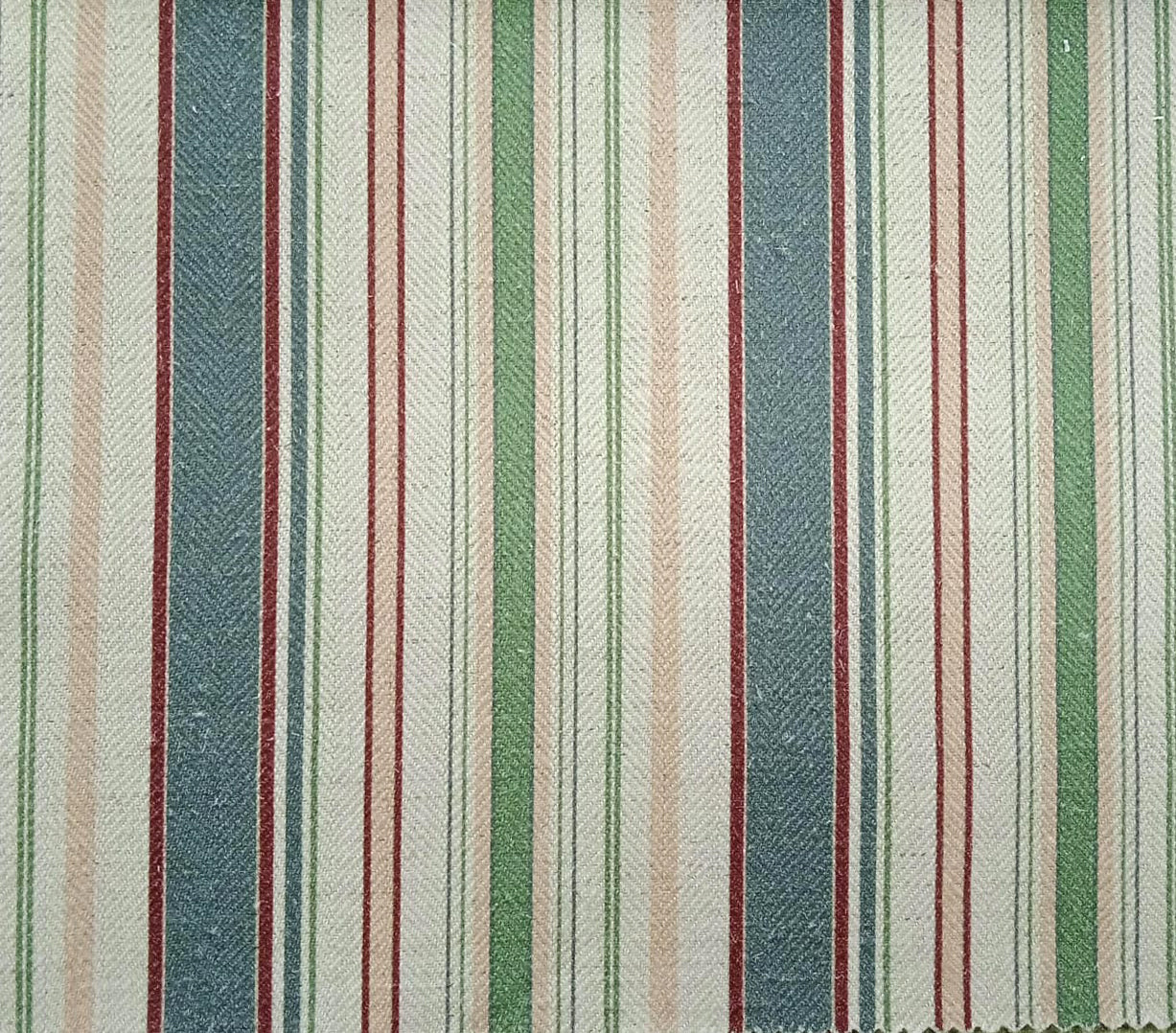 PRINTED STRIPE FABRIC - MULTICOLOR