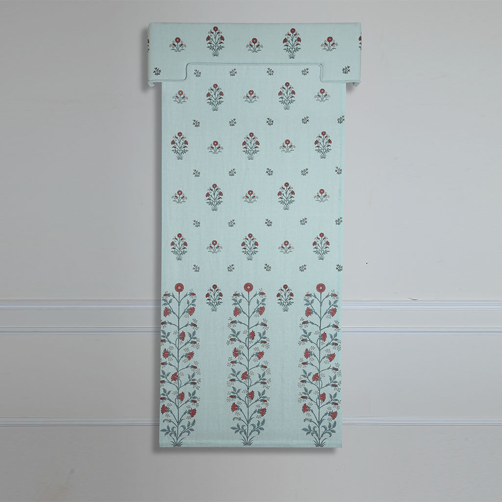 BAHAAR CRIMSON AND GREEN PANEL