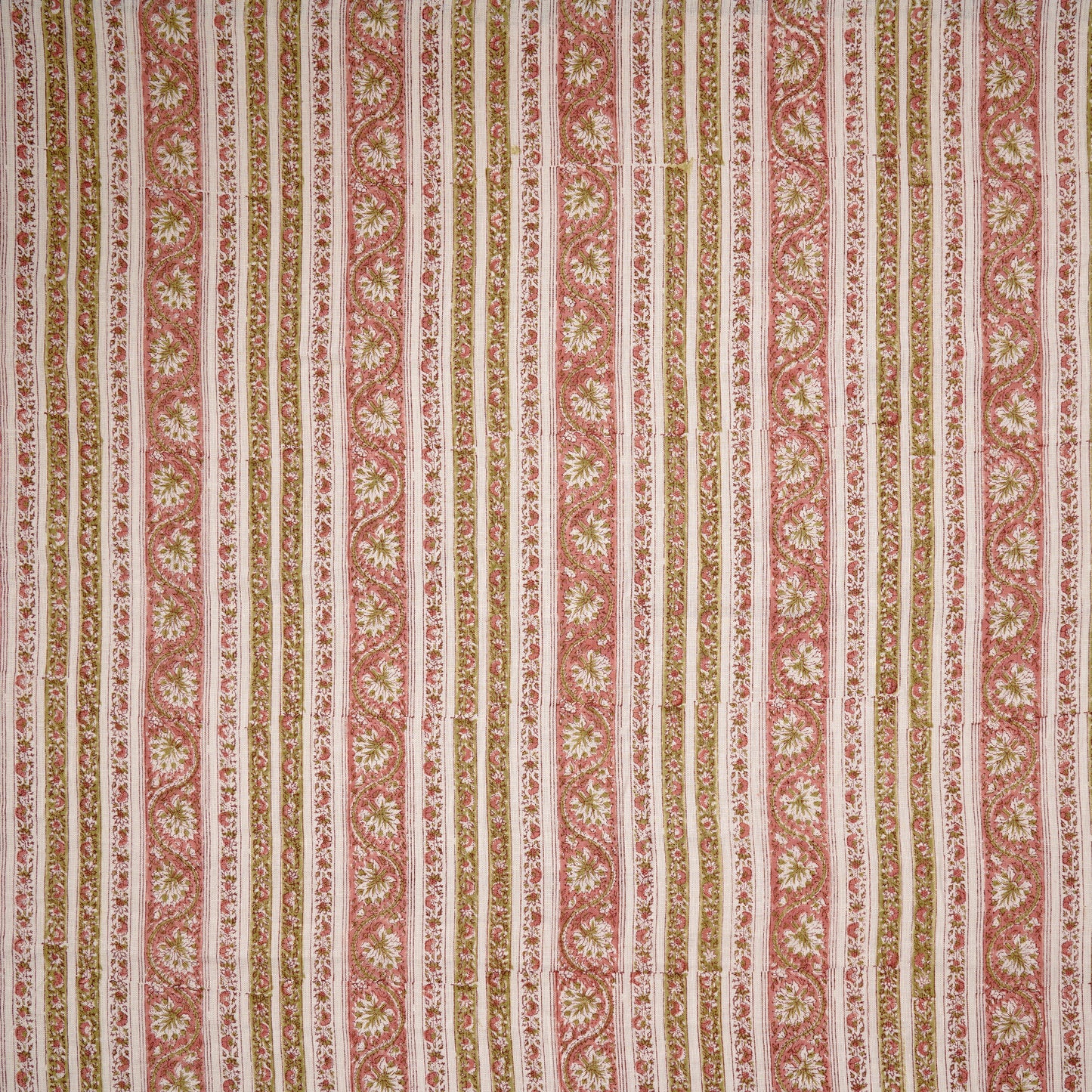 KASHMIR BORDER PINK/GREEN
