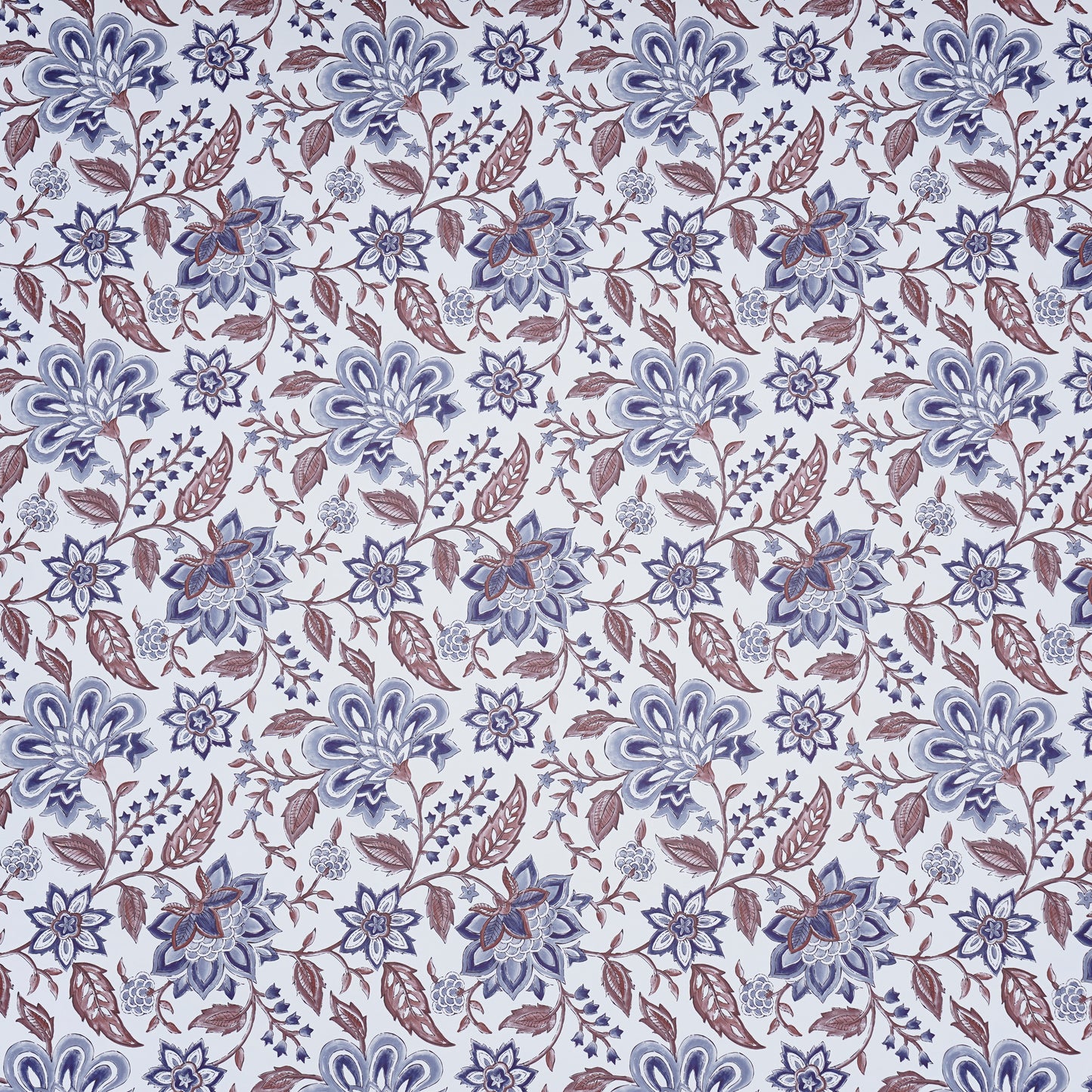 TRELLIS BLUE BROWN