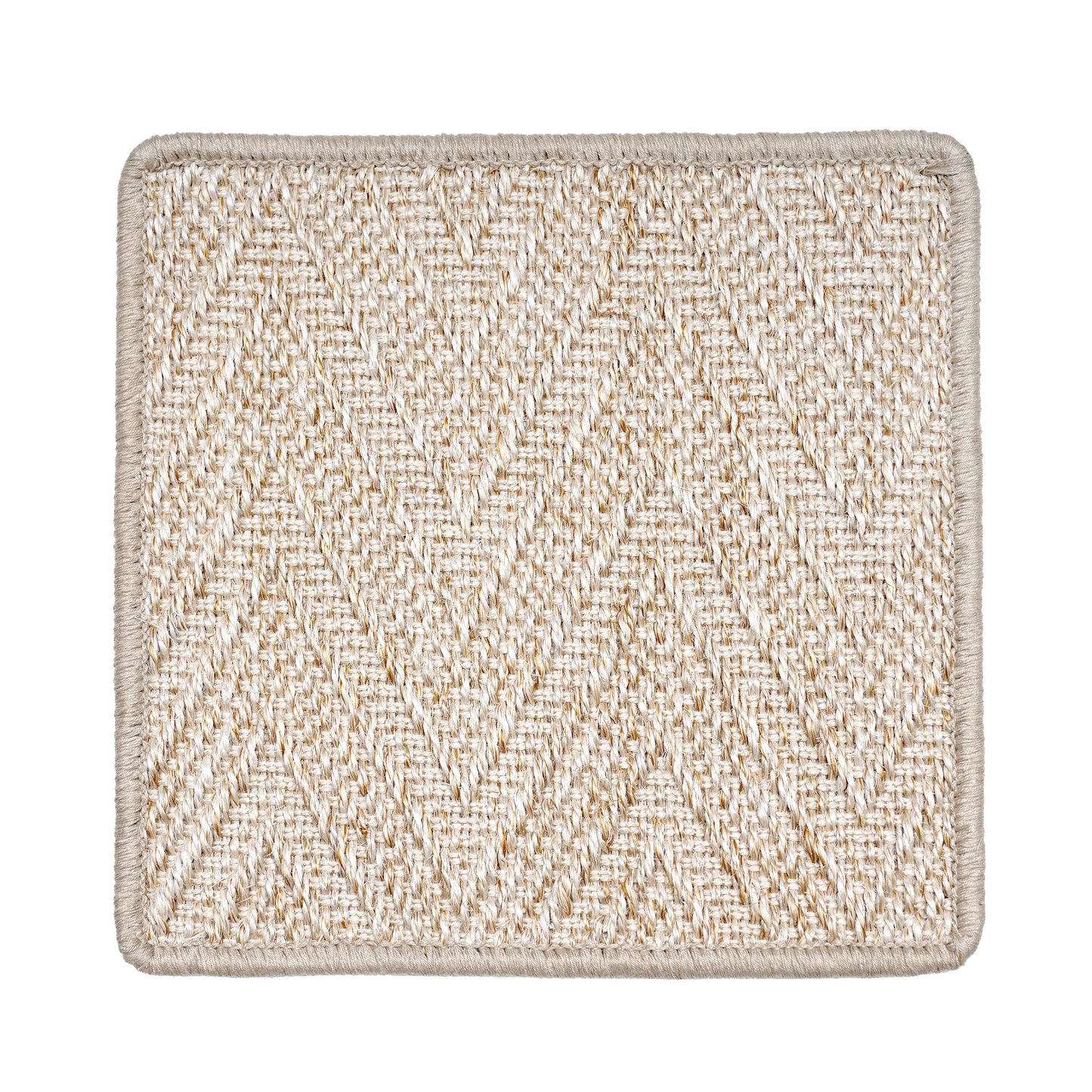 CHEVRON BLENDED WHITE RUG