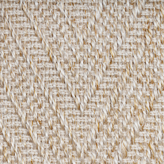 CHEVRON BLENDED WHITE RUG