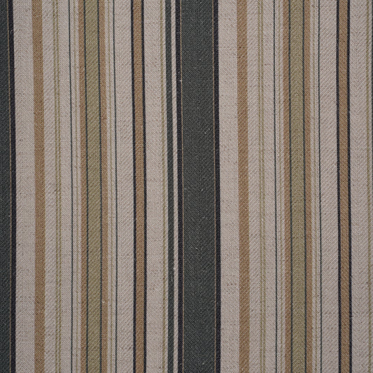 PRINTED STRIPE FABRIC - GREEN