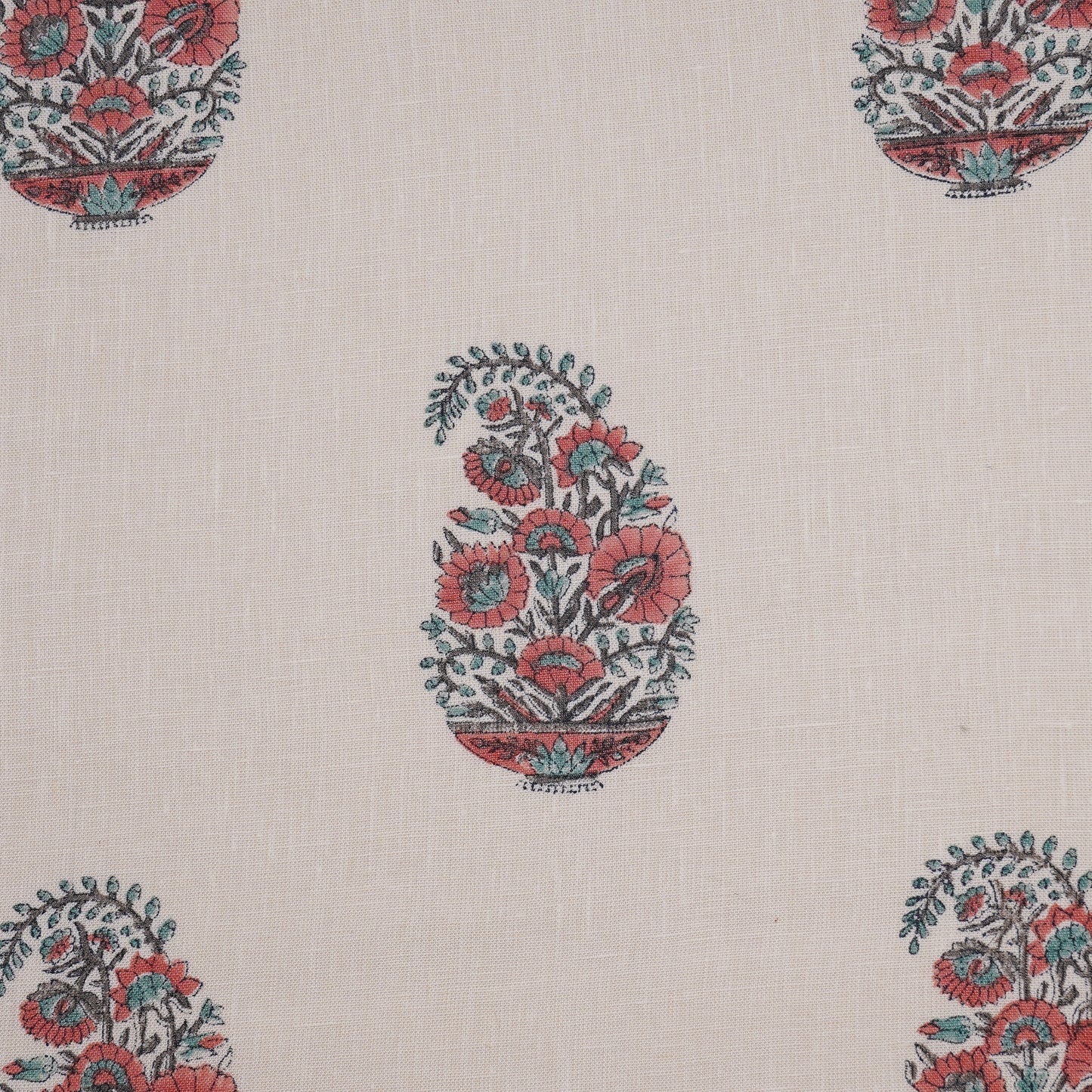 Infuse Persian-inspired rugs and Indian floral motifs to create an exotic oasis in your living room.