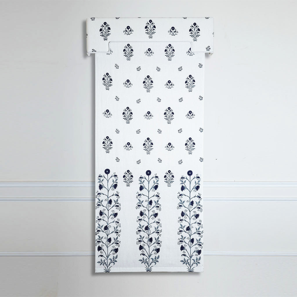 Bahaar Blue And White Panel